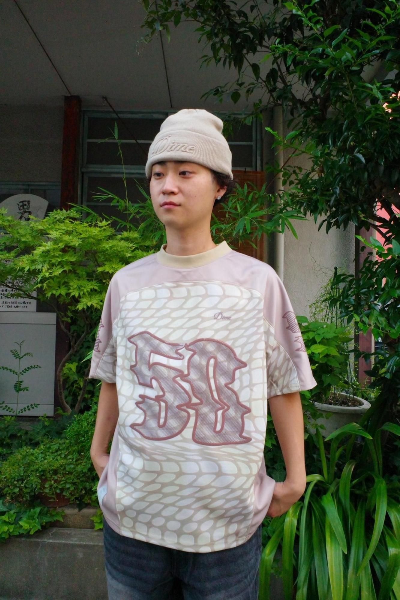 Dime】24fw Cursive Fold Beanie