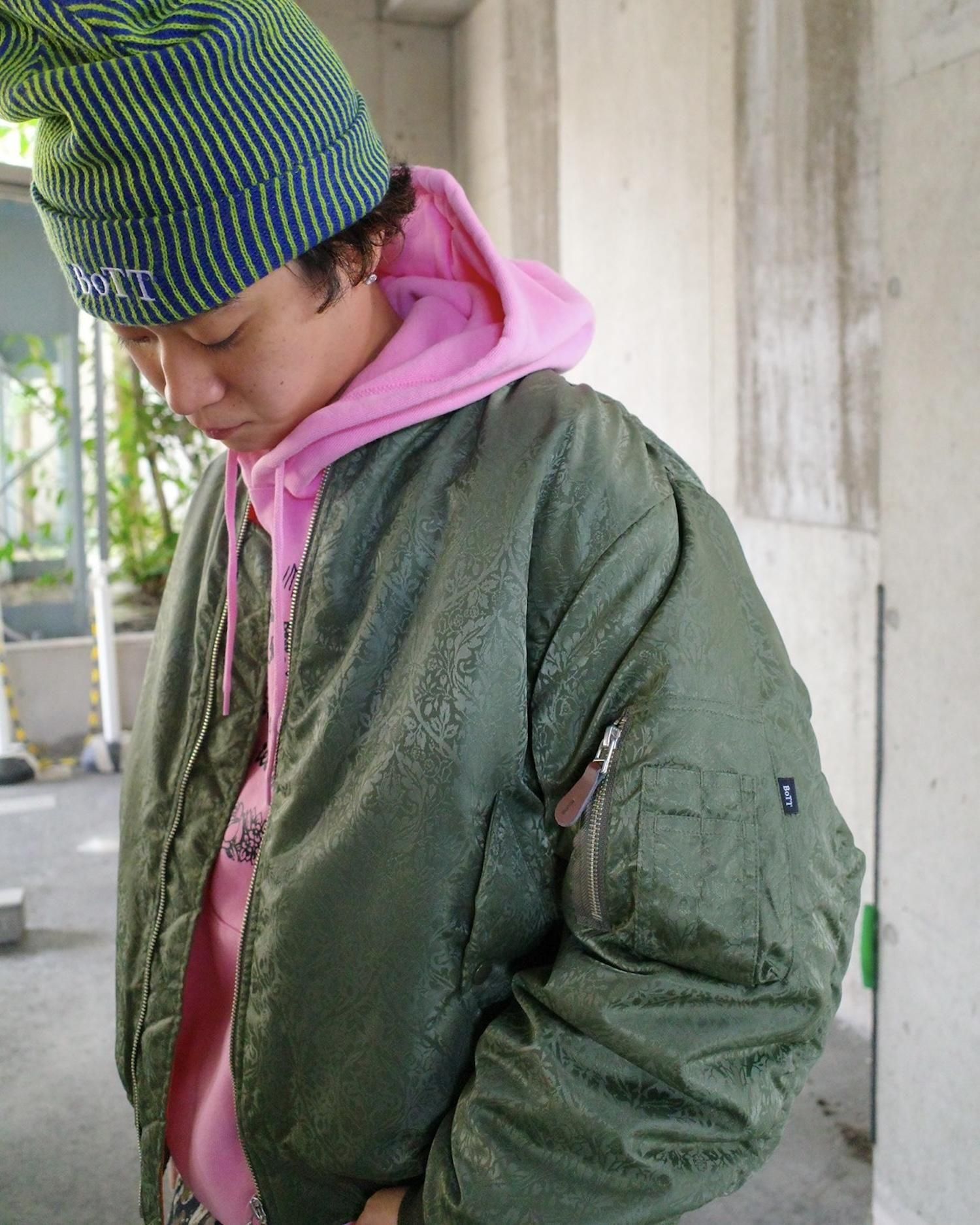 BoTT Chain Stitch Beanie ビーニー ボット ピンク BoTT(ボット) / Chain Stitch Beanie | 公式通販・JACK in the NET