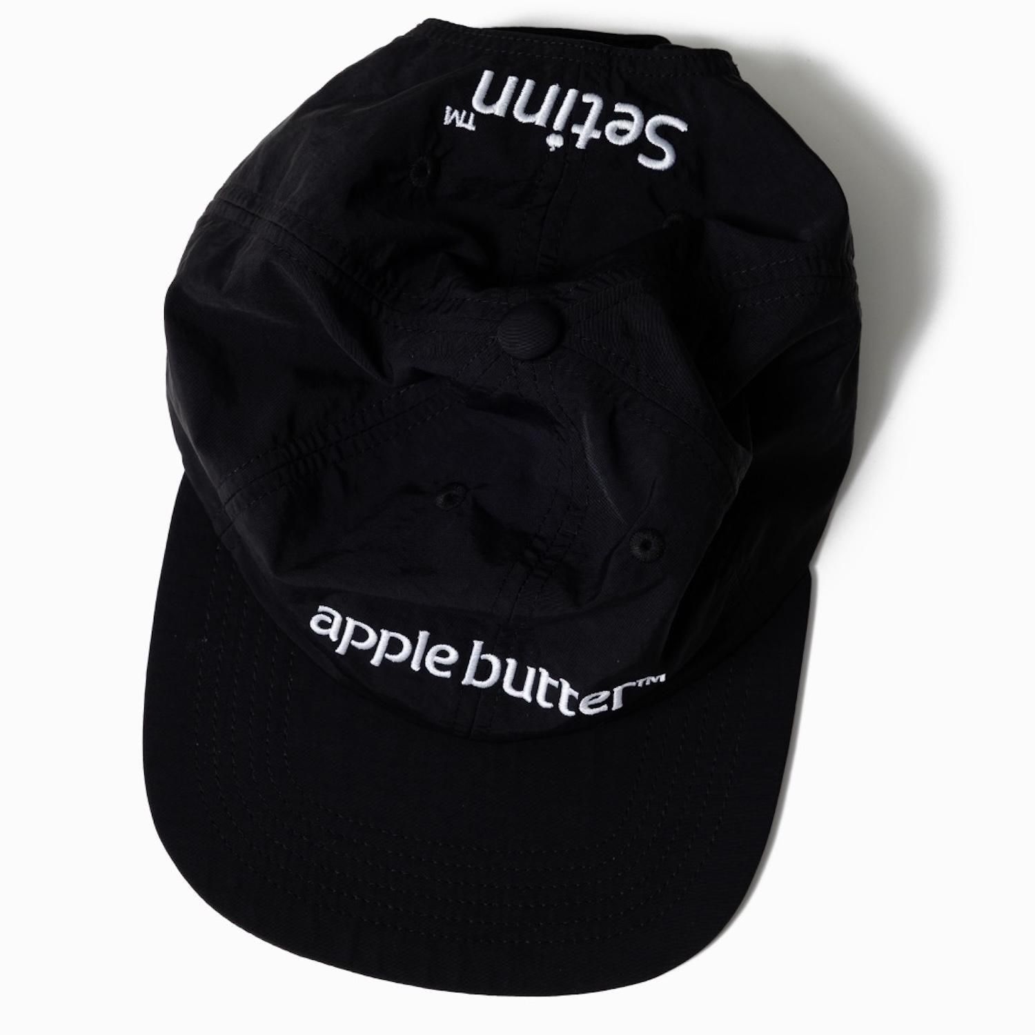 新品タグ付 APPLE BUTTER STORE × Setinn Cap黒 APPLE BUTTER STORE × SetinnABS SETINN CAP - Apple Butter Store