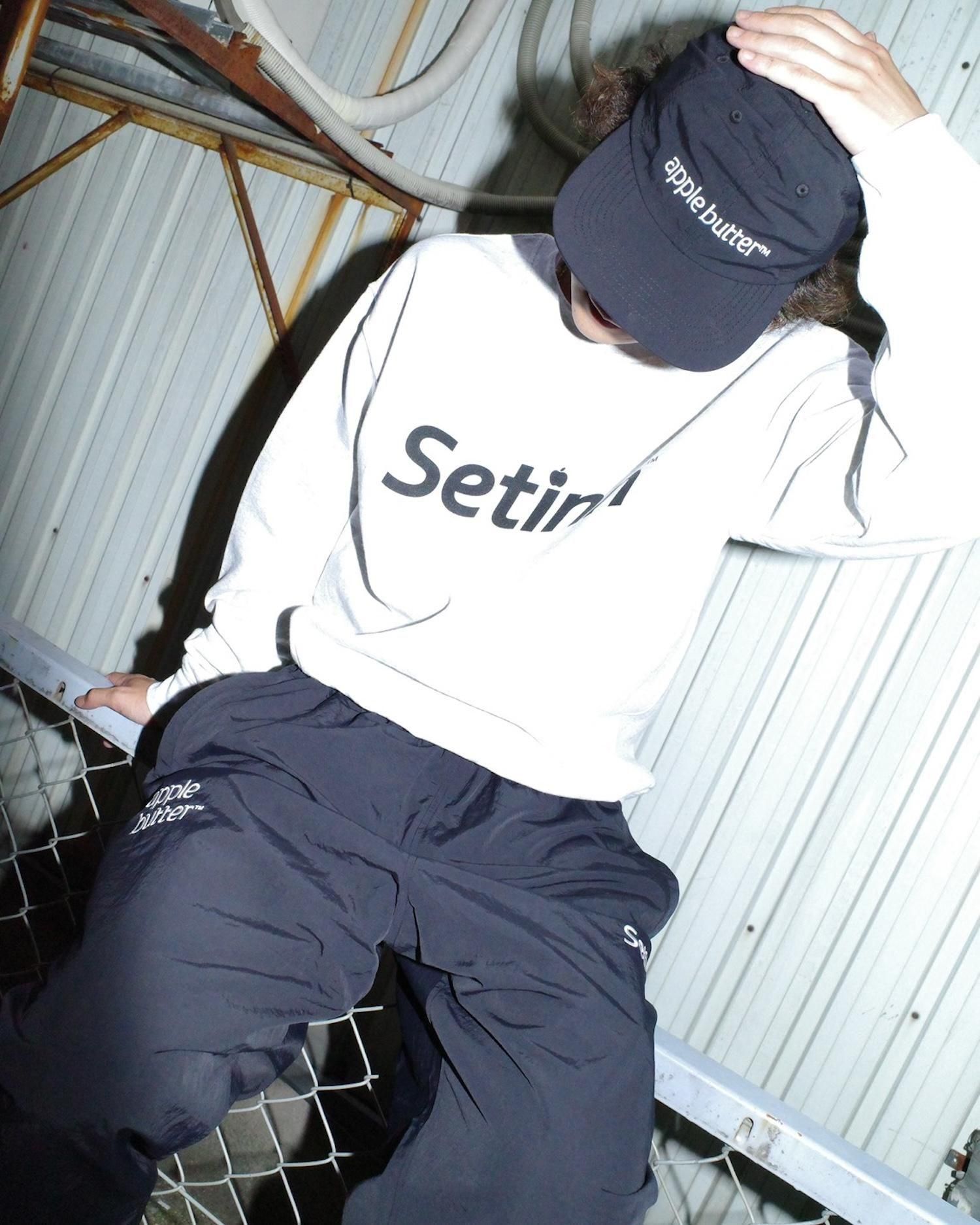 未使用 Apple Butter Store x Settin ナイロンキャップ APPLE BUTTER STORE × Setinn6 Panel Cap - Apple Butter Store