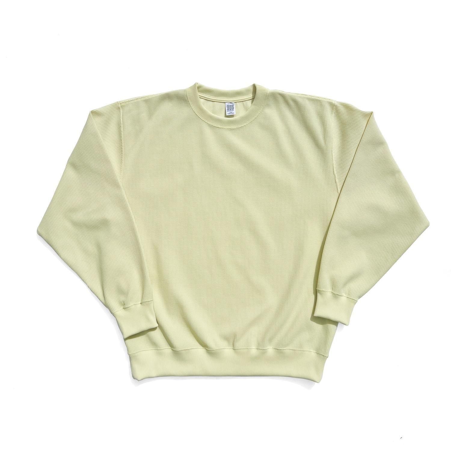 COMFORTABLE REASON<br>Poly Waffle Sweat<br>