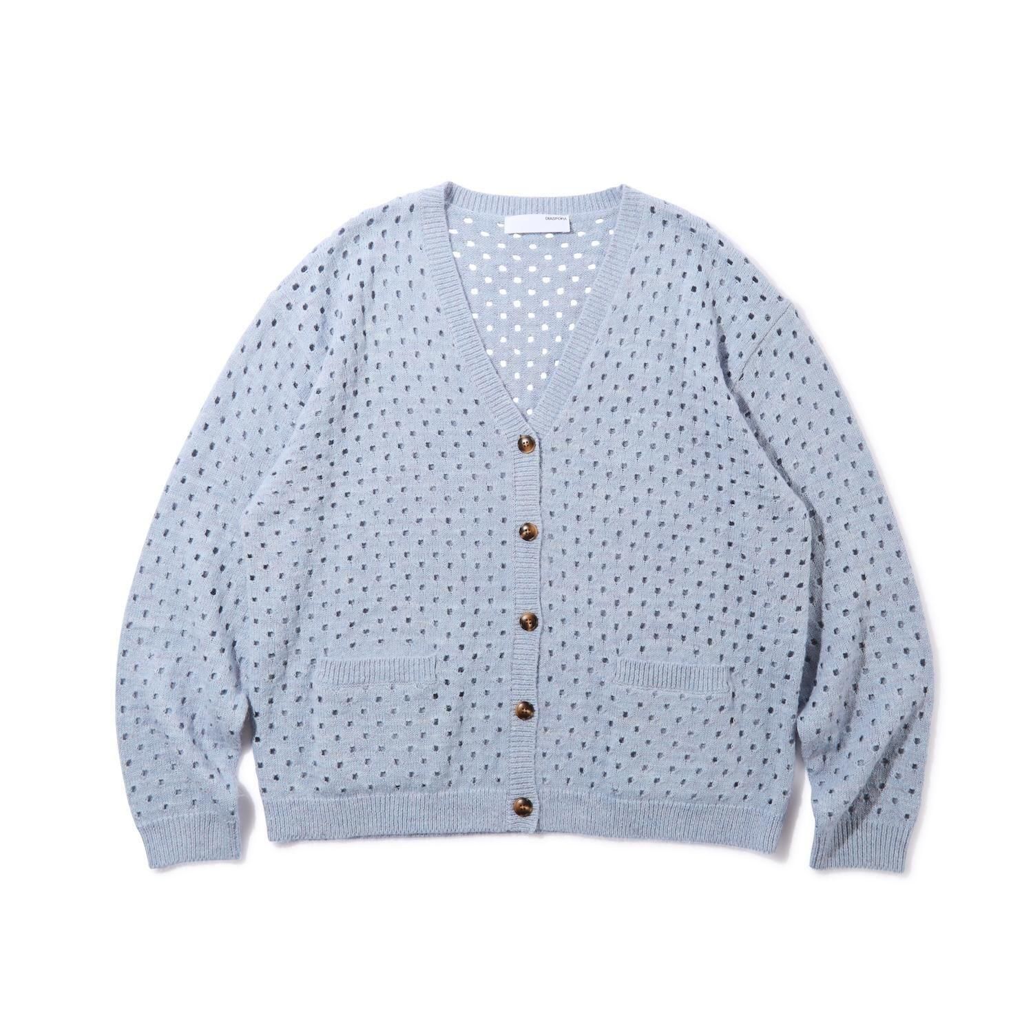 Diaspora skateboards<br>Cotton Mohair Cardigan<br>