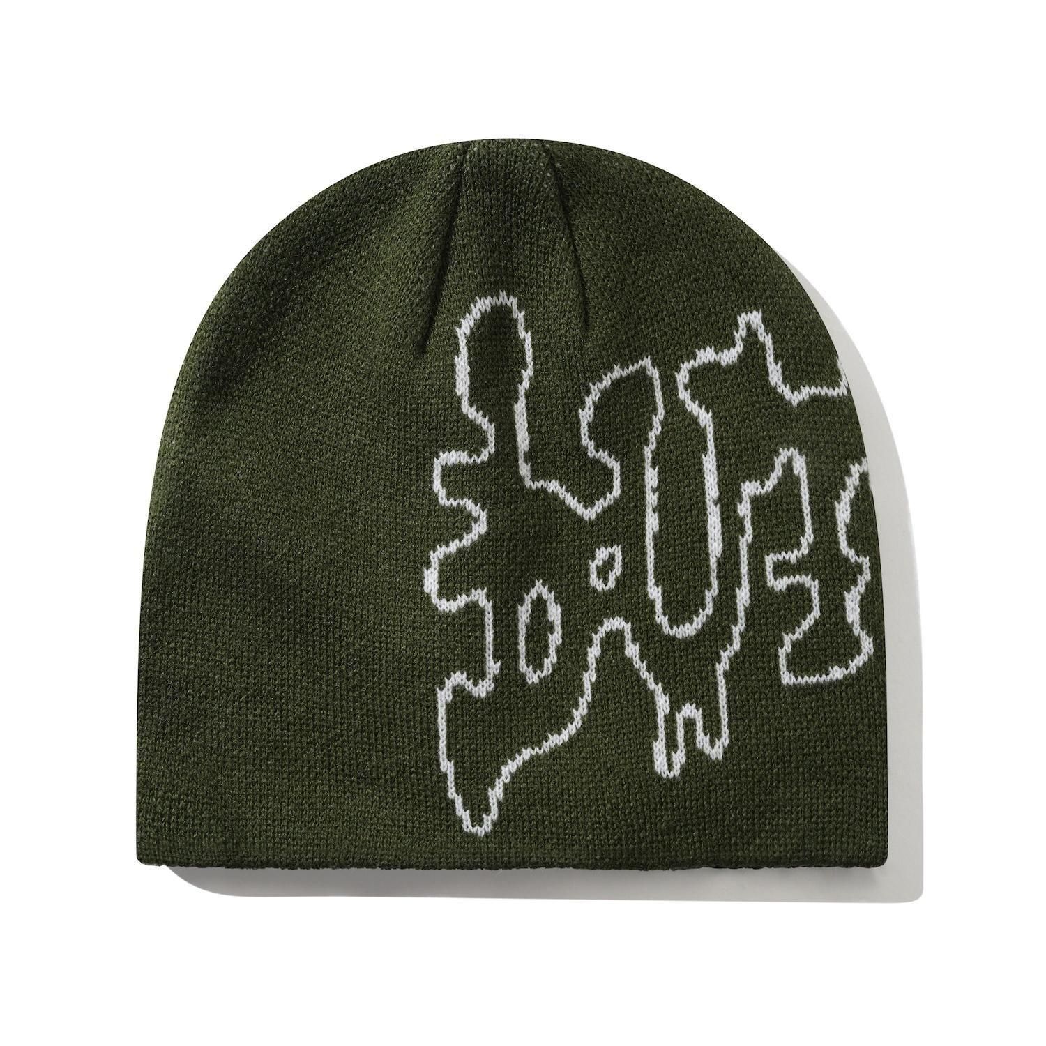 BUTTER GOODS<br>Blotch Skully Beanie<br>