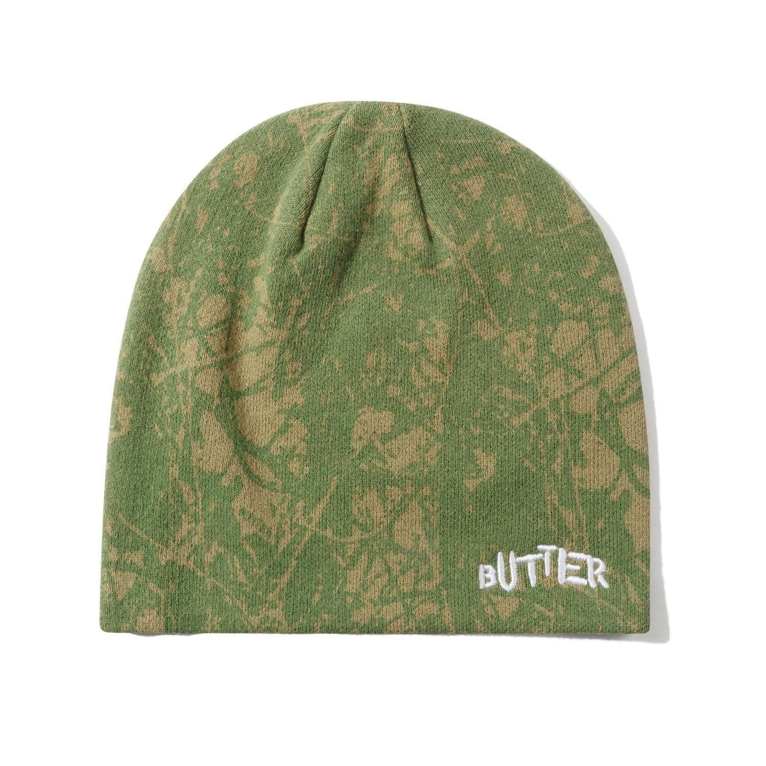 BUTTER GOODS<br>Woods Camo Skully Beani<br>