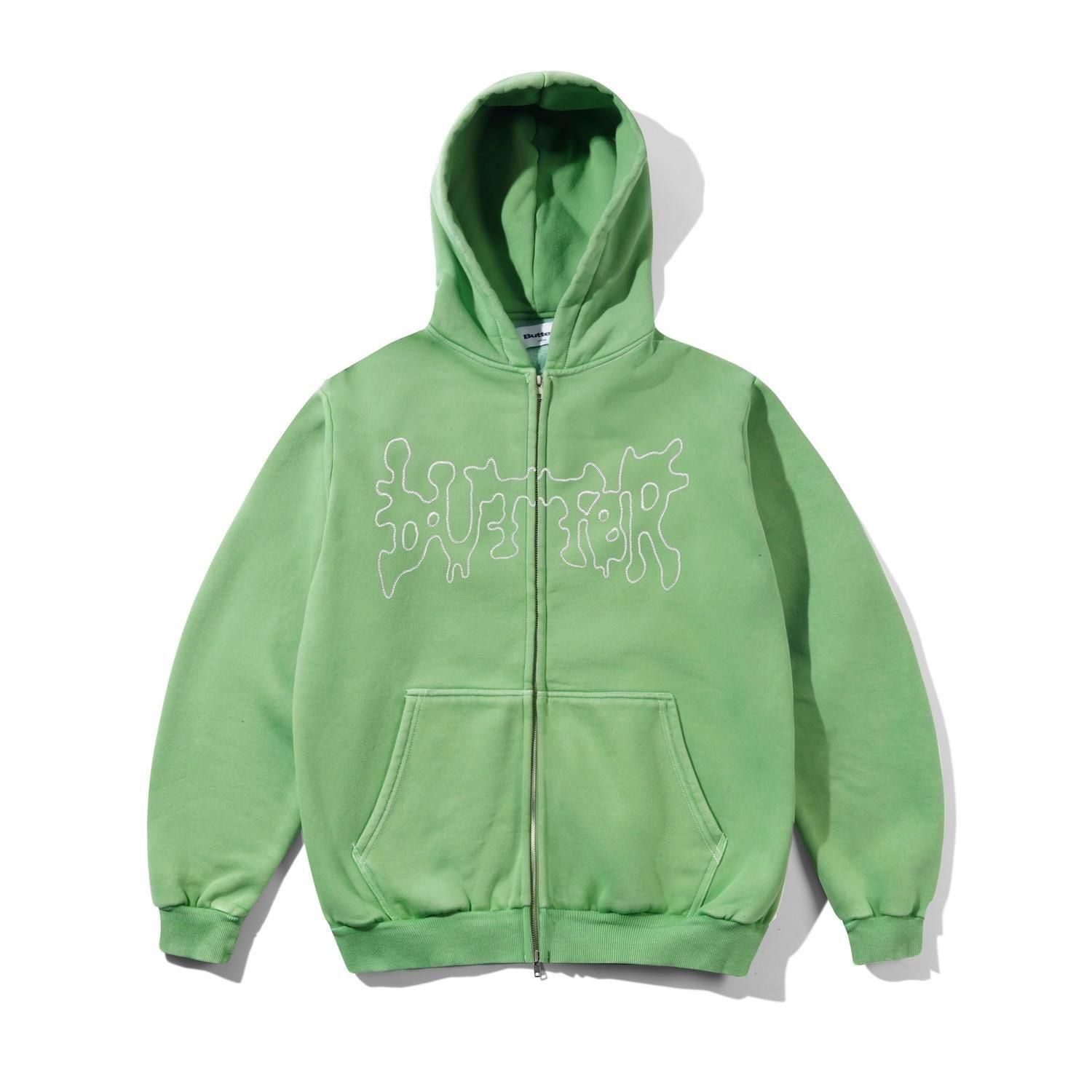 BUTTER GOODS<br>Blotch Zip-Thru Hood<br>