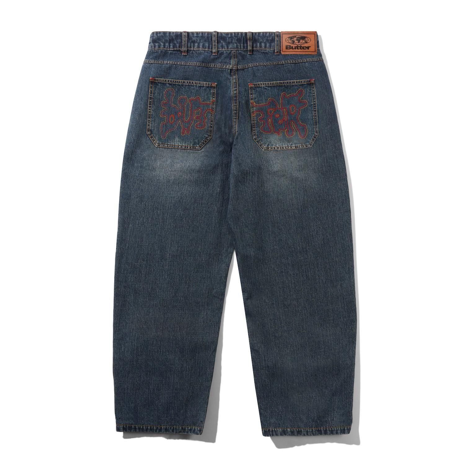 BUTTER GOODS<br>Blotch Denim Jeans<br>