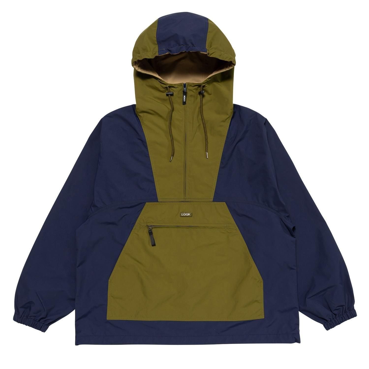 LQQK STUDIO<br>NYLON ANORAK HOODIE<br>