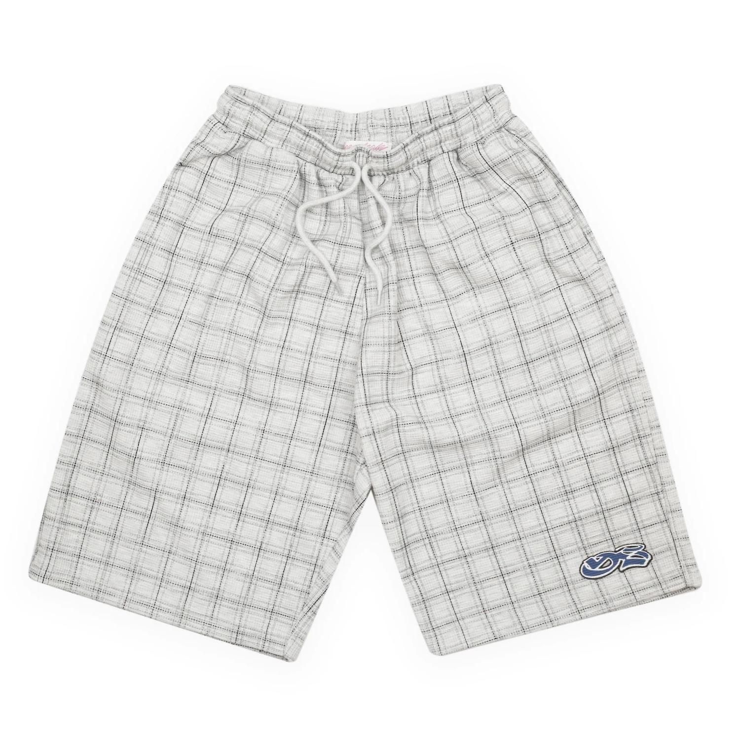 YARDSALE<br>Check Waffle Shorts<br>