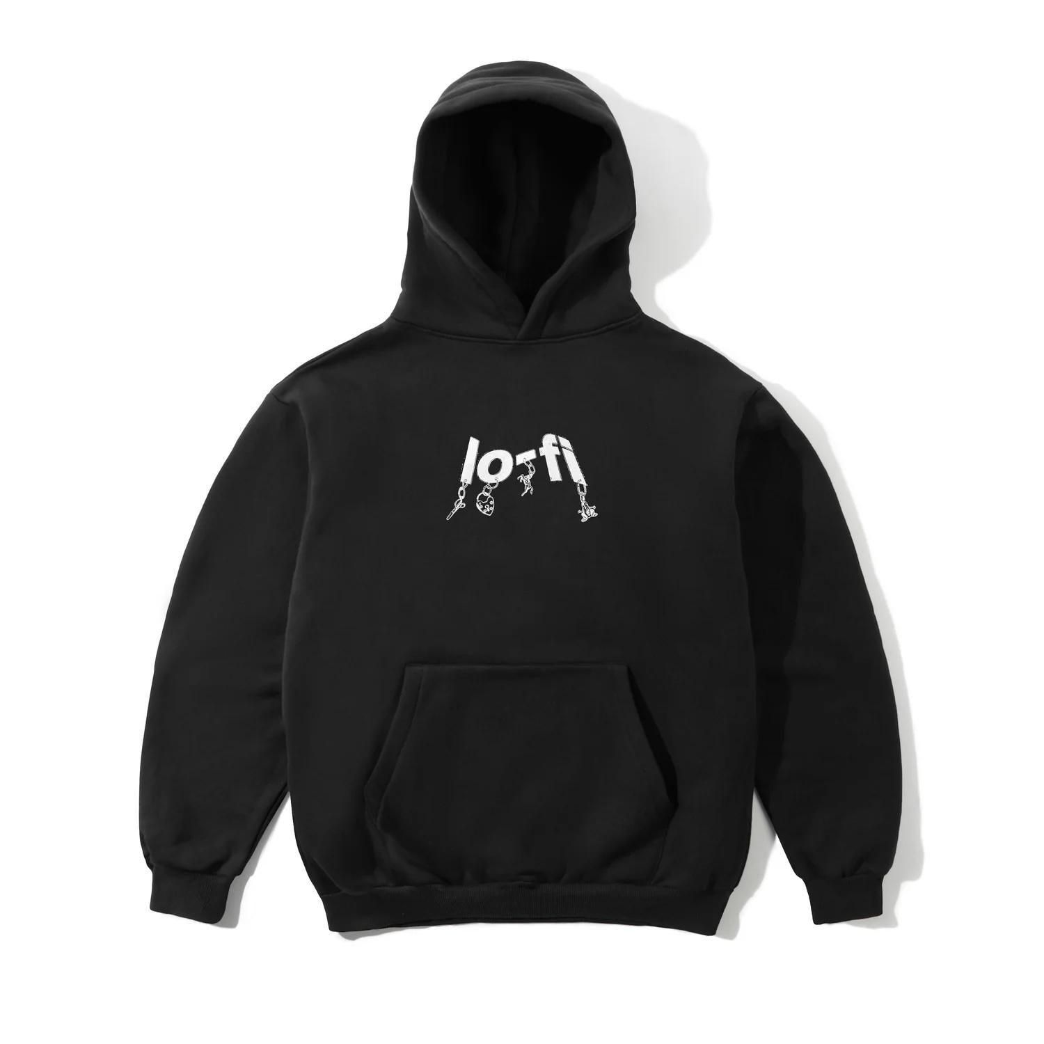 Lo-Fi<br>Pendant Logo Pullover Hood<br>