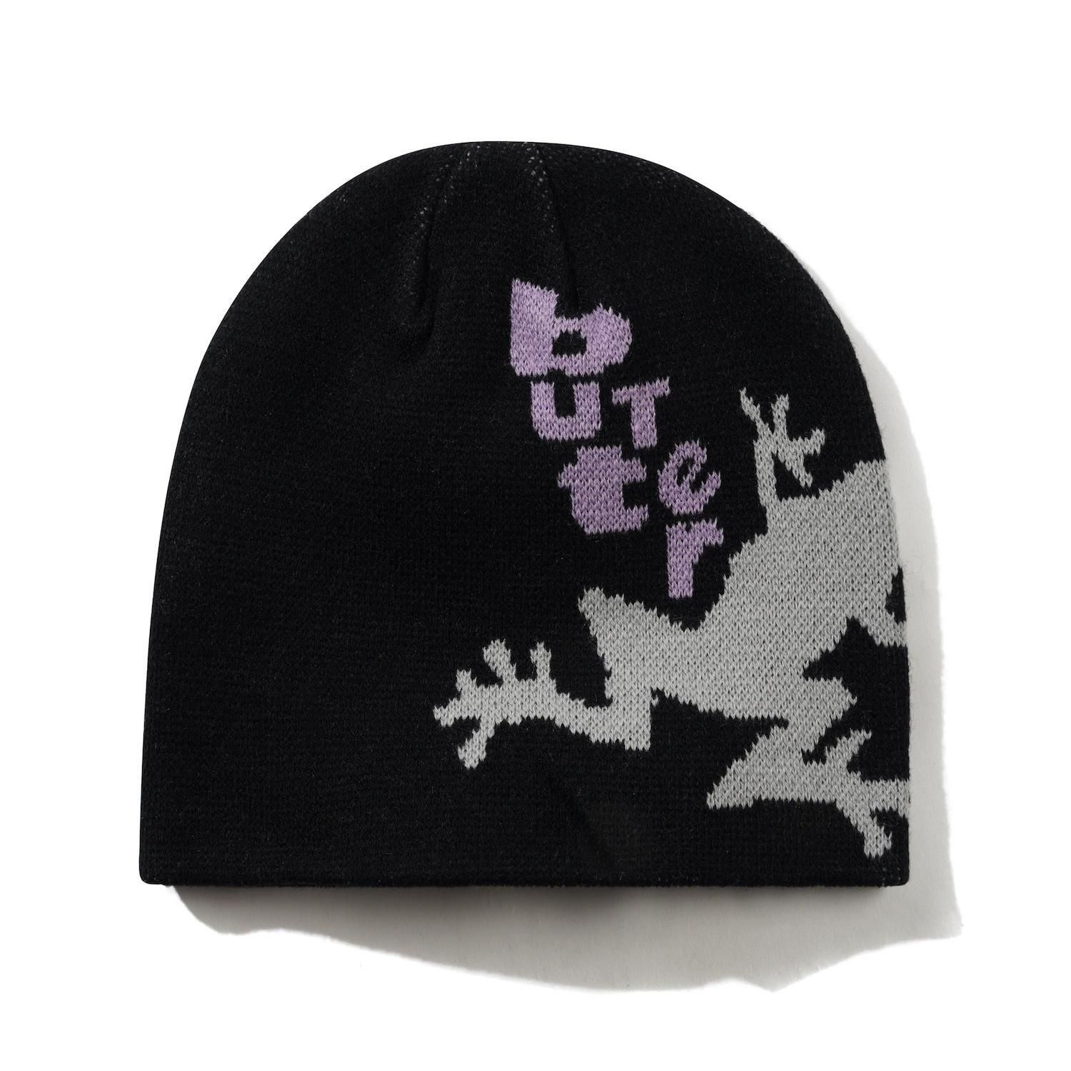 BUTTER GOODS<br>Croaker Skully Beanie<br>