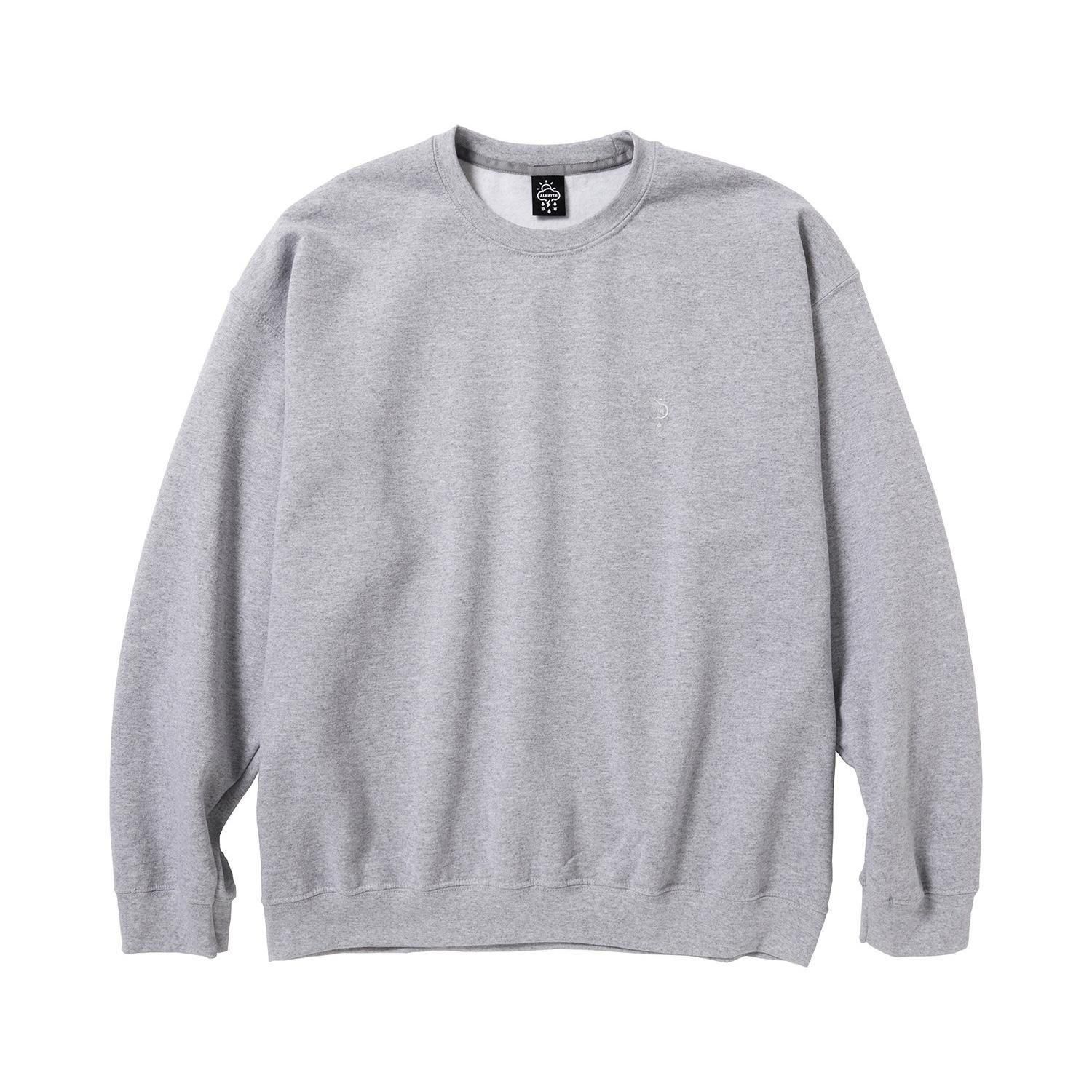 ALWAYTH<br>Reflective logo Crewneck<br>