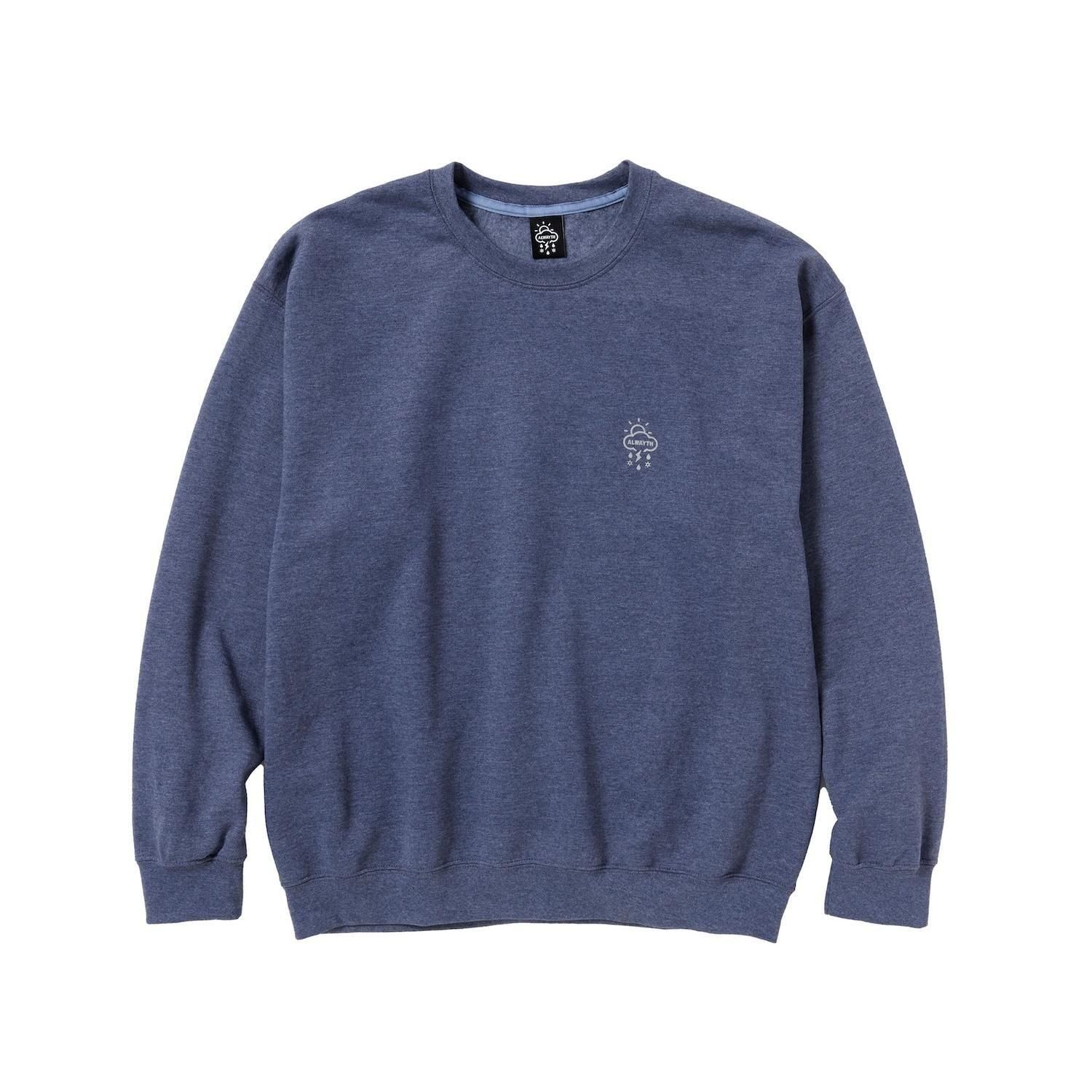 ALWAYTH<br>Reflective logo Crewneck<br>