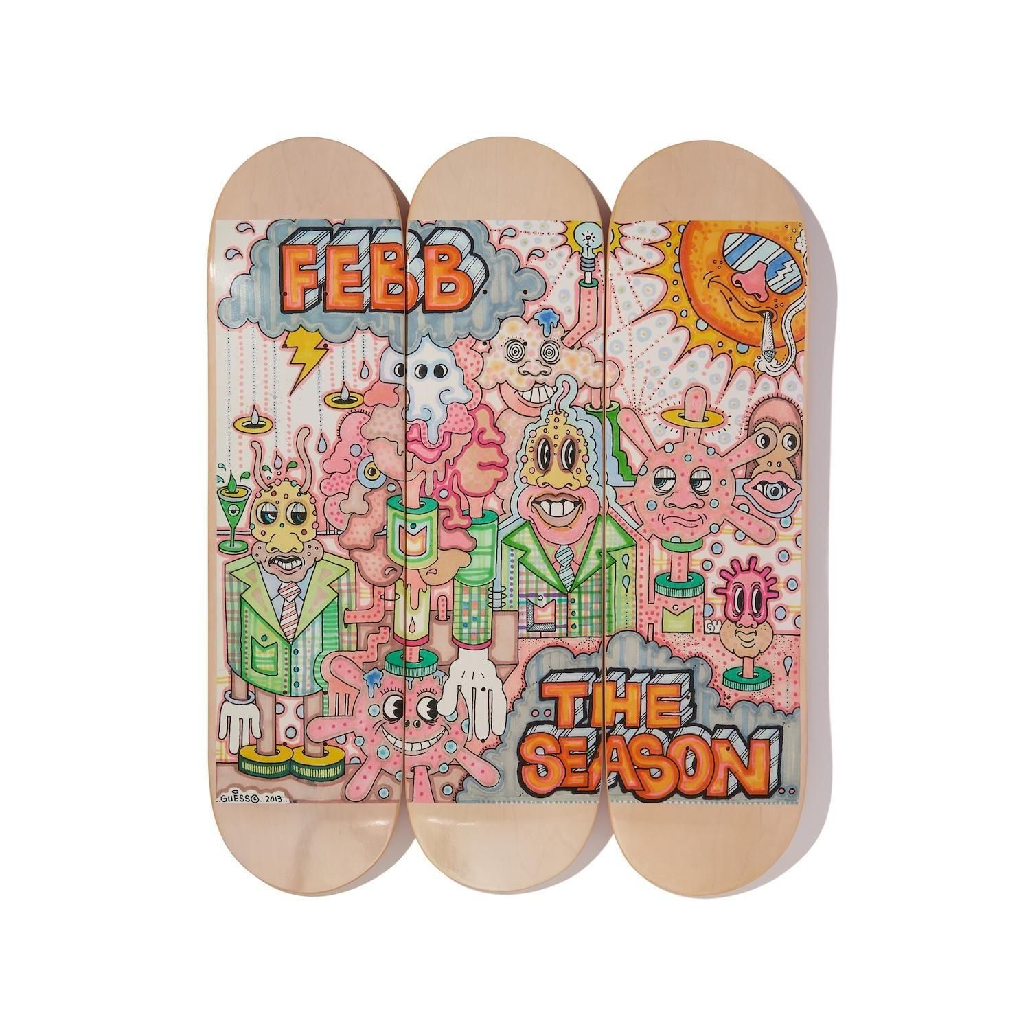 Diaspora skateboards<br>FEBB THE SEASON Deck<br>
