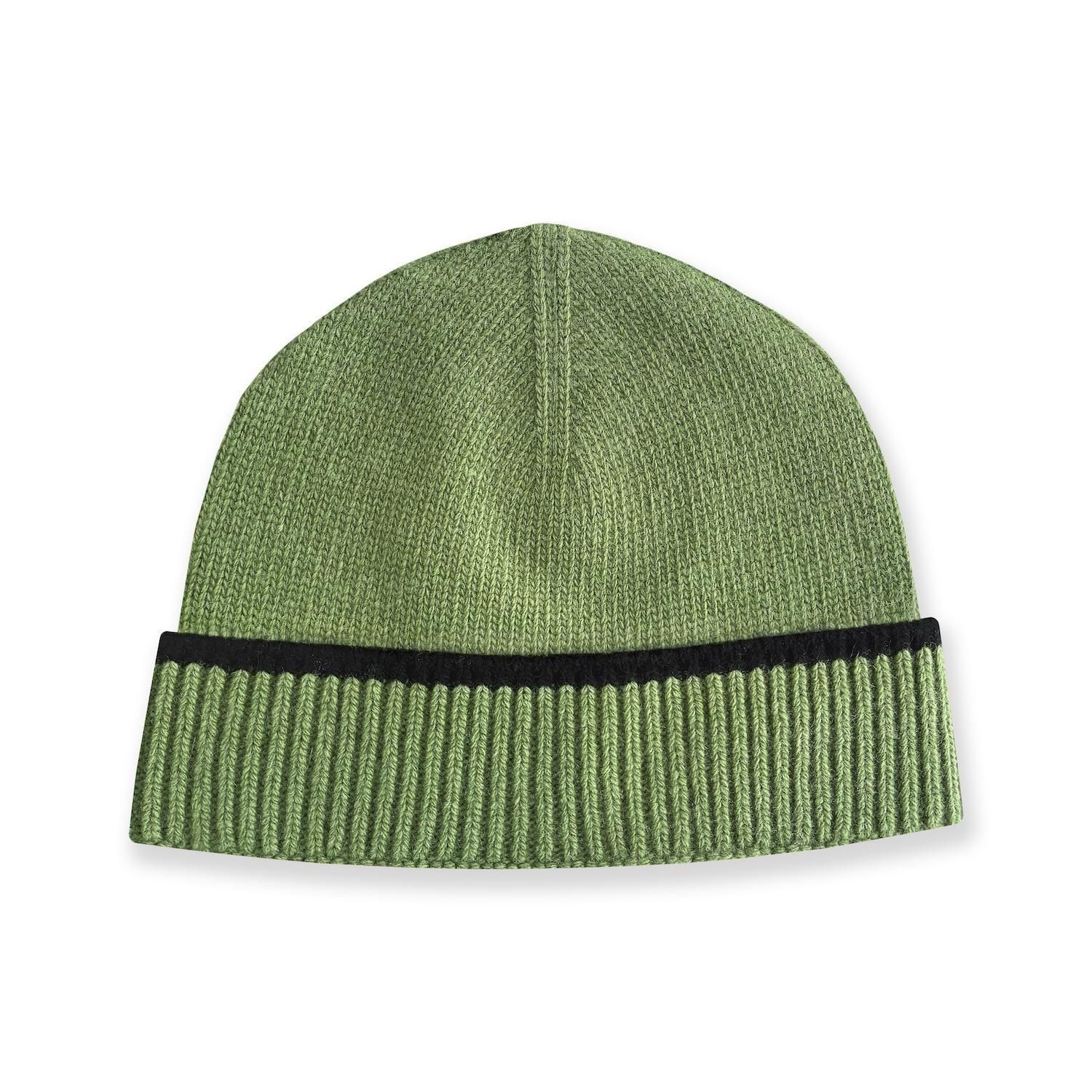 SNEEZE MAGAZINE<br>CONTRAST STRIPE WOOL BEANIE<br>