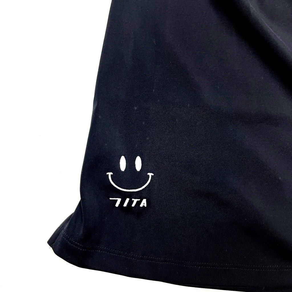7ITA Smile Lady Skirt Black | サイクリングスカート - 7