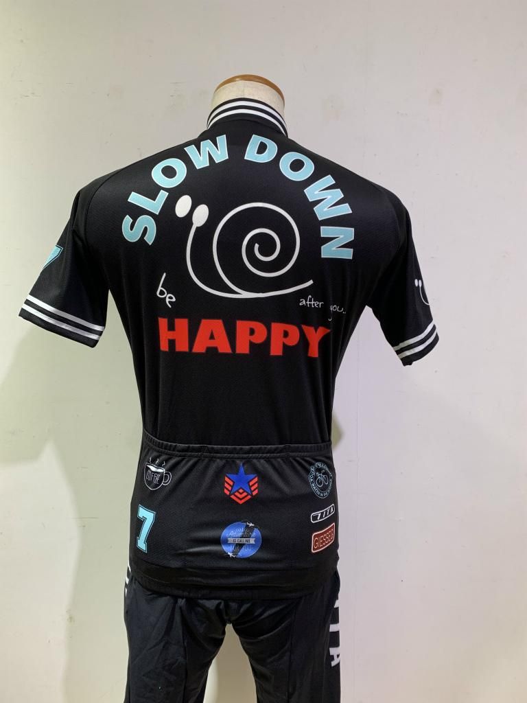 7ITA Slow Down 長袖サイクルジャージ ブラック サイズL 7ITA Slow Down LS Jersey