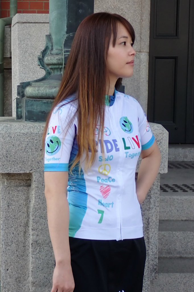 セブンイタリア The Smile LS Jersey ブラック：ワールドサイクル+