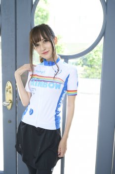 7ITA  Rainbow Smile III Lady Jersey White