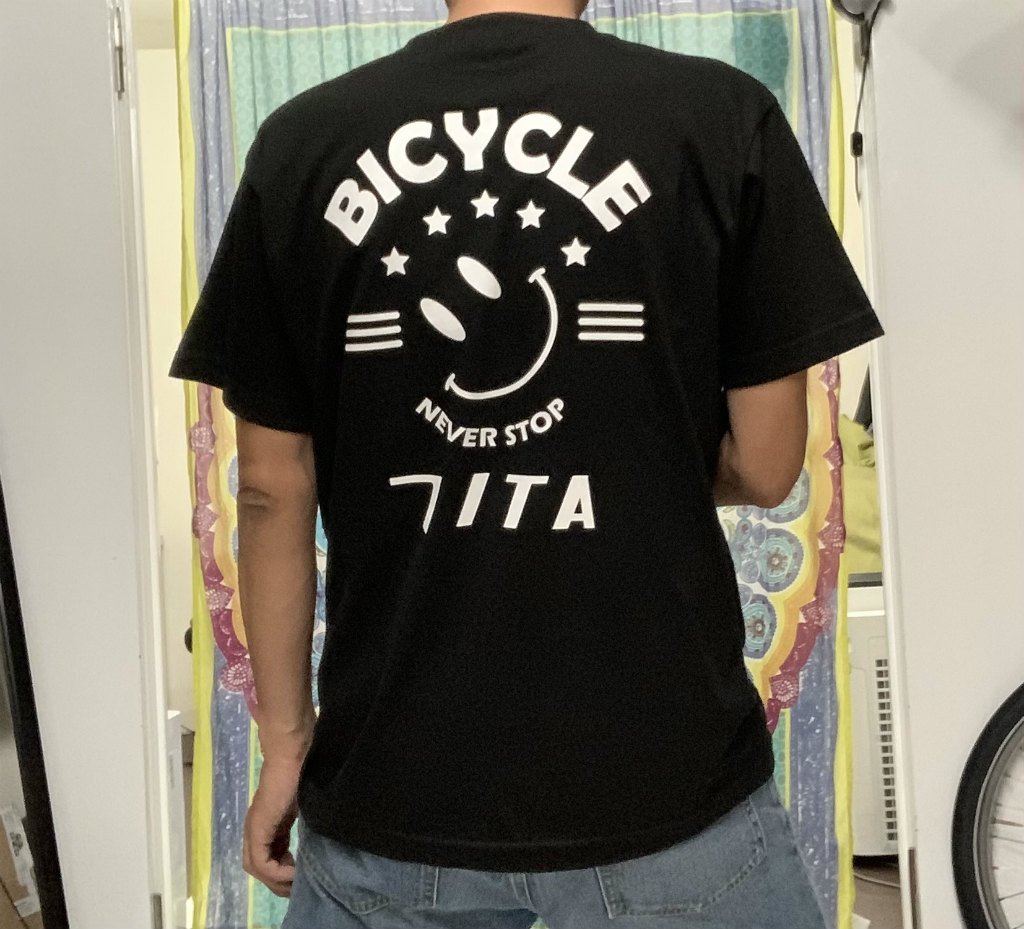 7ITAスマイル商標登録記念Tシャツ Never Stop Smiling - 7 BiCYCLE 