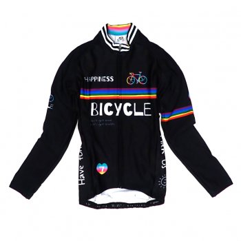 7ITA Happiness Bicycle Lady LS Jersey