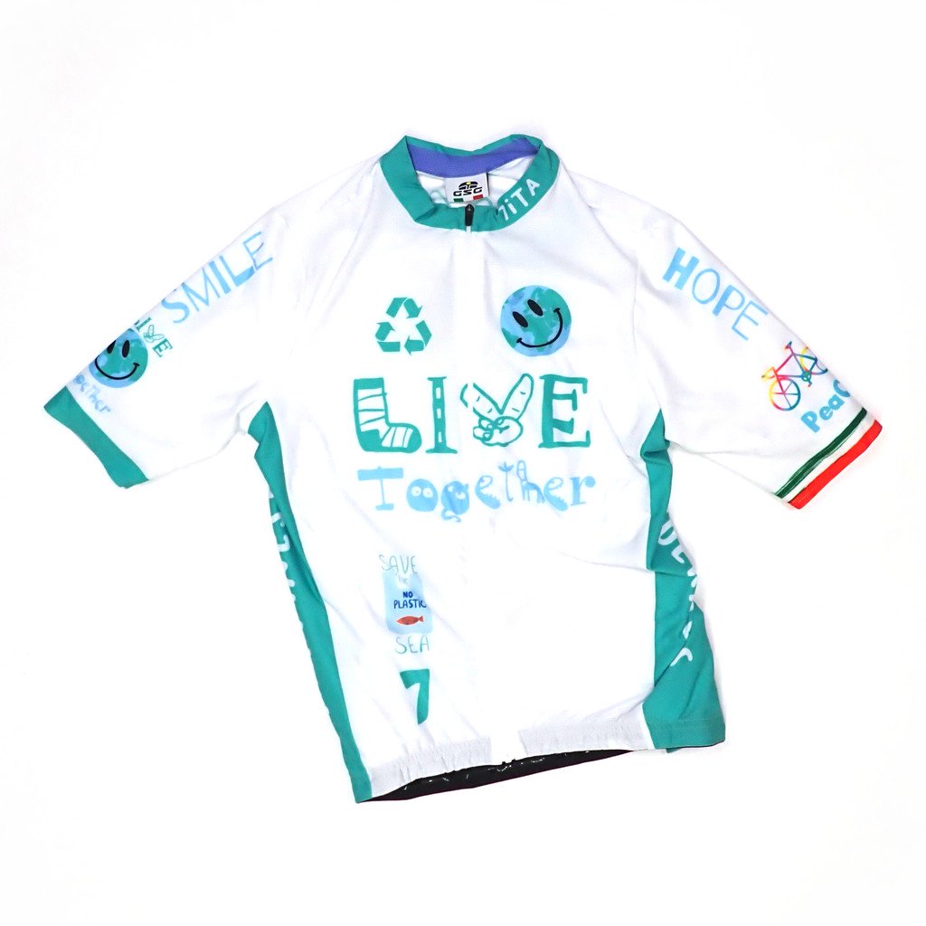 7ITA Recycle Smile Jersey White