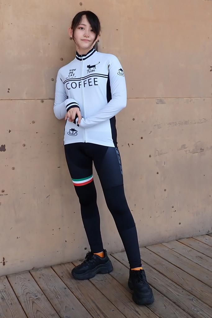 カフェドシクリステ マガリ スーパーライトジャージ メリノロングスリーブジャージ【Marguerite】｜Cafe du Cycliste