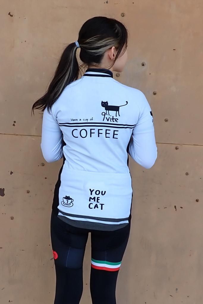 7-ITA CAFE CAT II LADY JERSEY(グラファイト) 7-ITA CAFE CAT II LADY JERSEY(グラファイト)