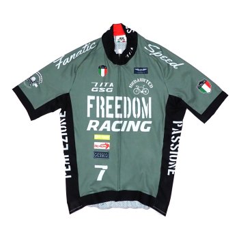 <img class='new_mark_img1' src='https://img.shop-pro.jp/img/new/icons13.gif' style='border:none;display:inline;margin:0px;padding:0px;width:auto;' />7ITA Racing Army Jersey Green
