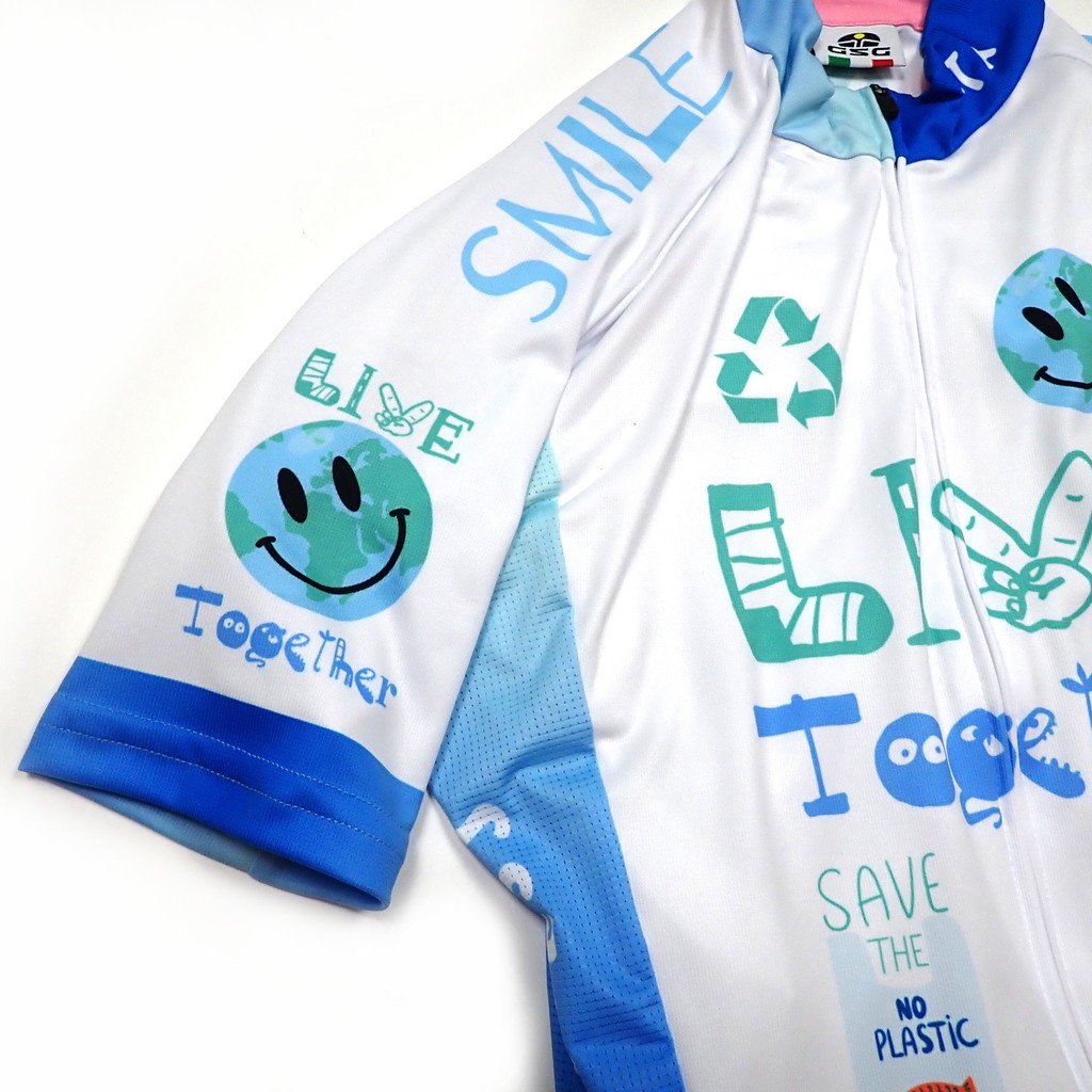 7ITA Recycle Smile Jersey White-