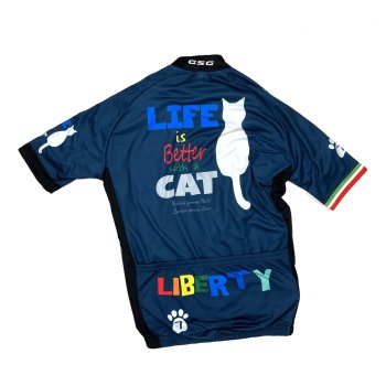 7ITA Liberty Cat Jersey Navy
