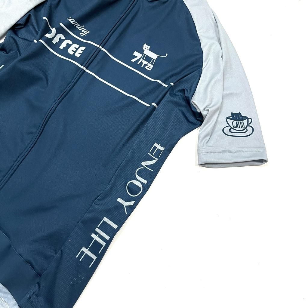 7-ITA CAFE CAT II LADY JERSEY(グラファイト) 7ITA Cafe Cat II Lady Jersey