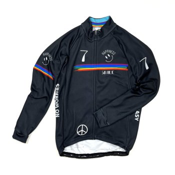 7ITA Rainbow Smile LS Jersey Graphite<img class='new_mark_img2' src='https://img.shop-pro.jp/img/new/icons14.gif' style='border:none;display:inline;margin:0px;padding:0px;width:auto;' />