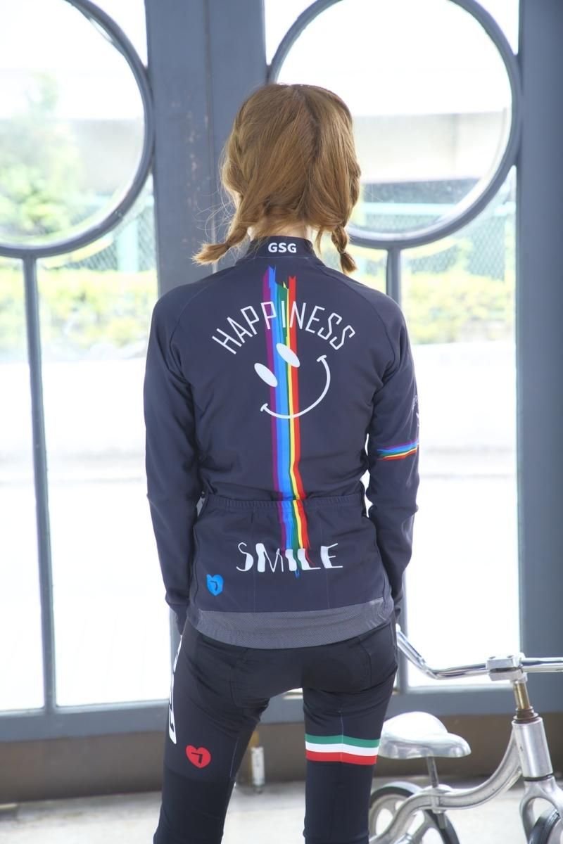 7ITA Rainbow Smile Lady LS Jersey