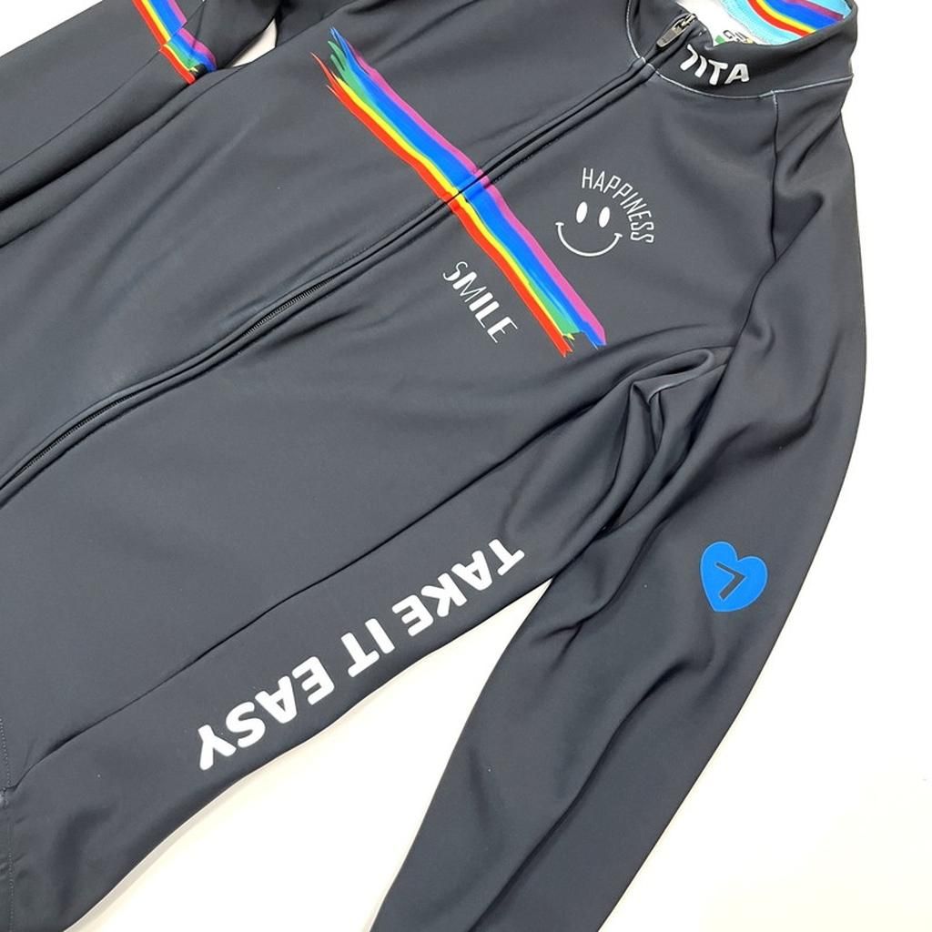 7ITA Rainbow Smile Lady LS Jersey