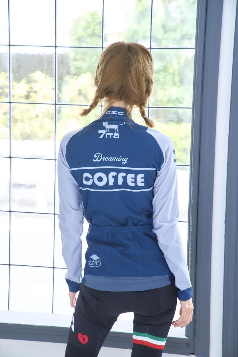 7ITA Cafe Cat Lady LS Jersey