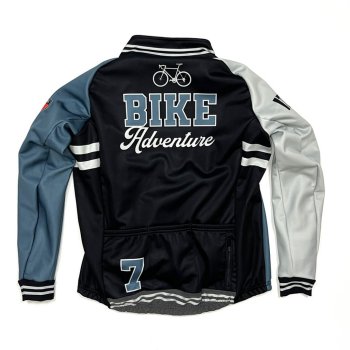 7ITA Stadium Bike Jacket Black/Blue