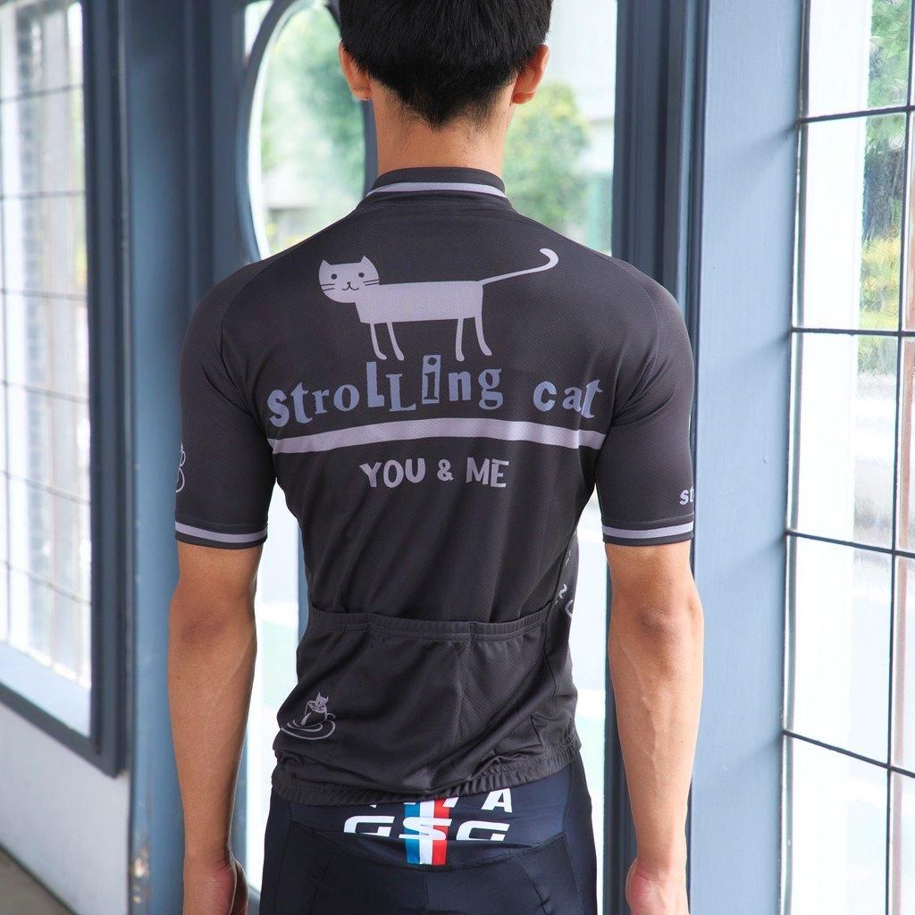 7ITA Strolling Cat Jersey Brown | 自転車用ジャージ - 7