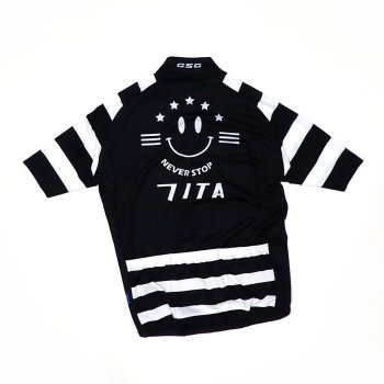 7ITA Stripe Smile Jersey Black<img class='new_mark_img2' src='https://img.shop-pro.jp/img/new/icons14.gif' style='border:none;display:inline;margin:0px;padding:0px;width:auto;' />