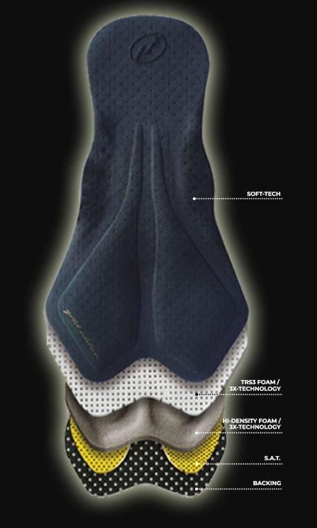 7ITA Smile Bibshorts Black | ハイテク素材のビブショーツ - 7