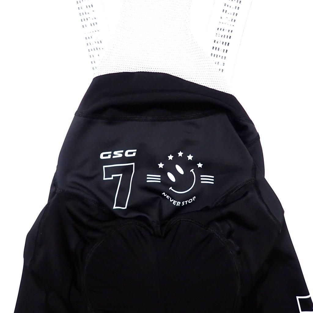 7ITA Smile Bibshorts Black | ハイテク素材のビブショーツ - 7