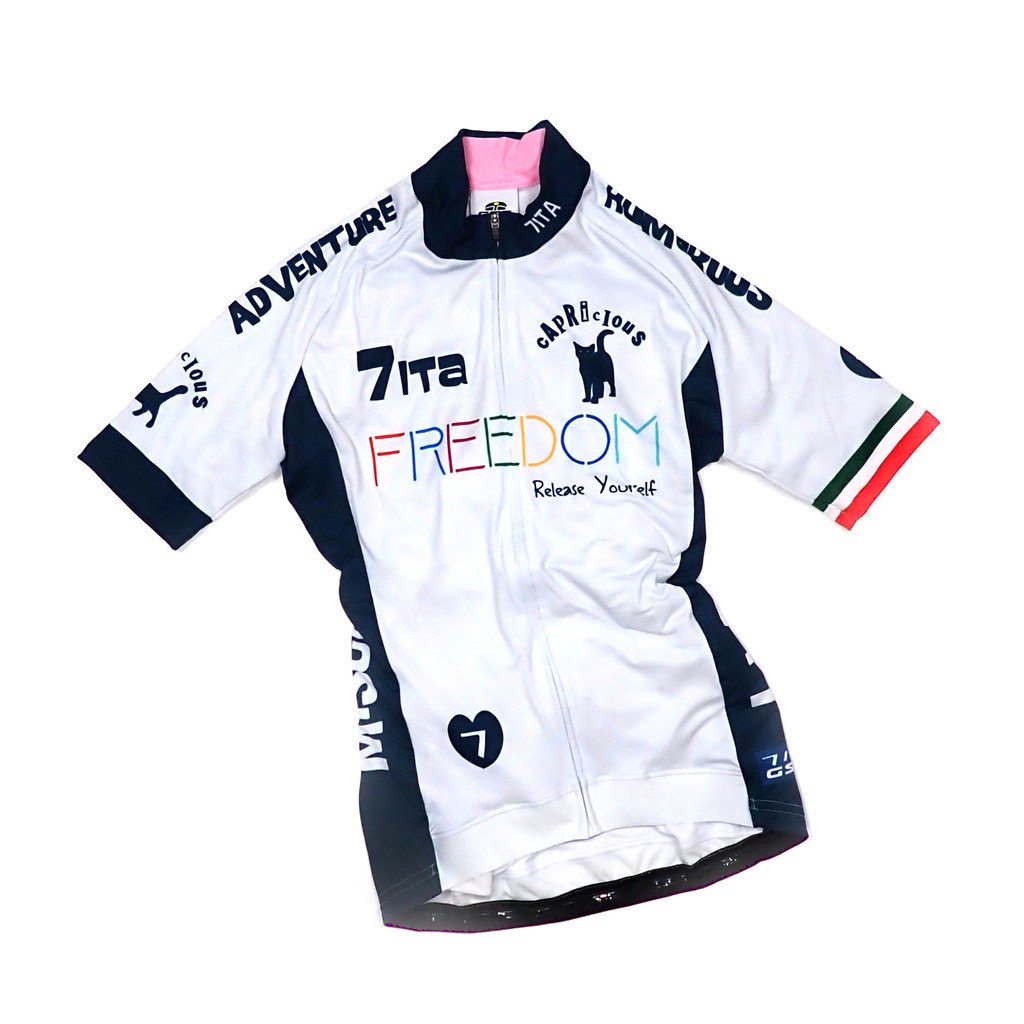7ITA Freedom Cat Lady | ジャージ Off-White - 7 BiCYCLE Products