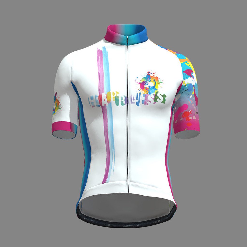 7ITA Paint Smile Jersey | カラフルでポップなサイクルジャージ - 7 BiCYCLE Products