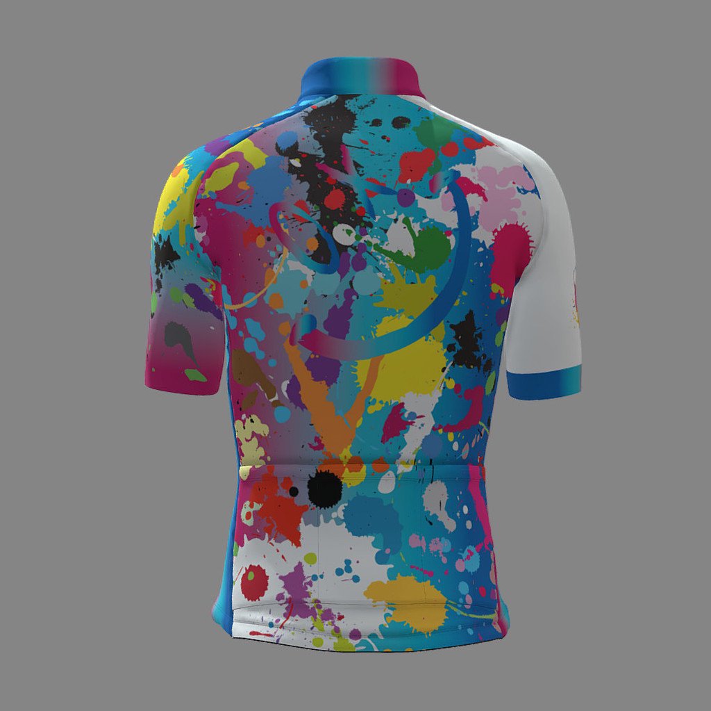 7ITA Paint Smile Jersey | カラフルでポップなサイクルジャージ - 7 BiCYCLE Products