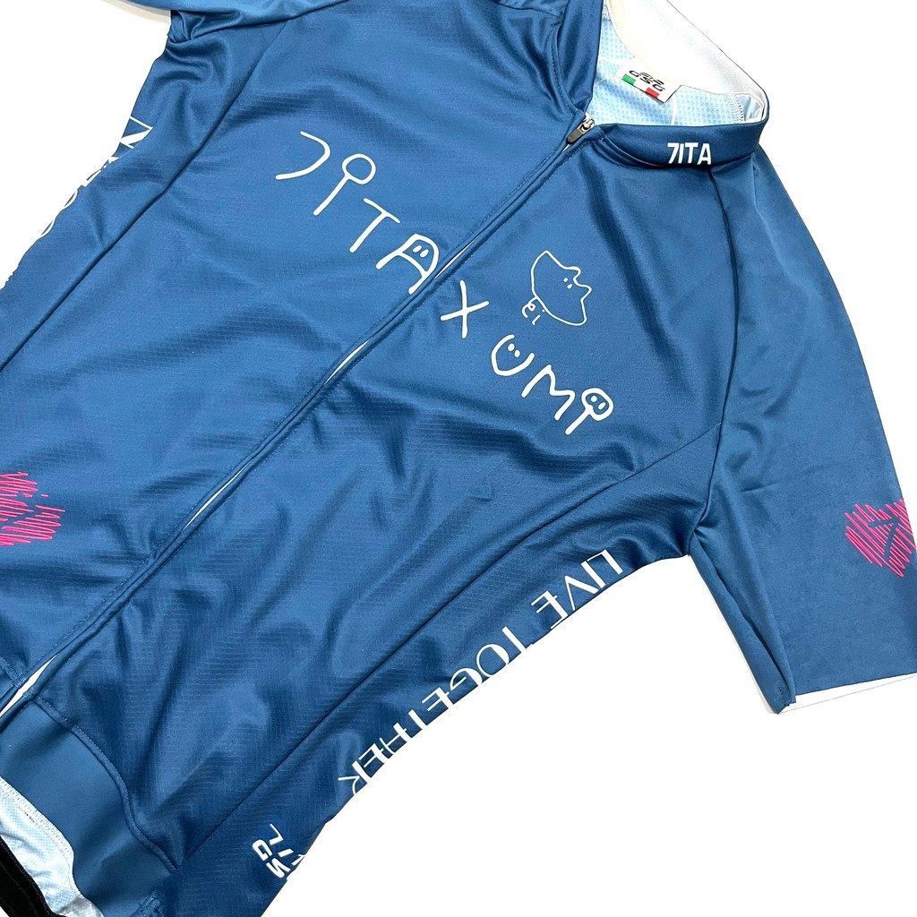 7ITA Umi Same Lady Jersey Navy | 自由奔放な世界観を表現