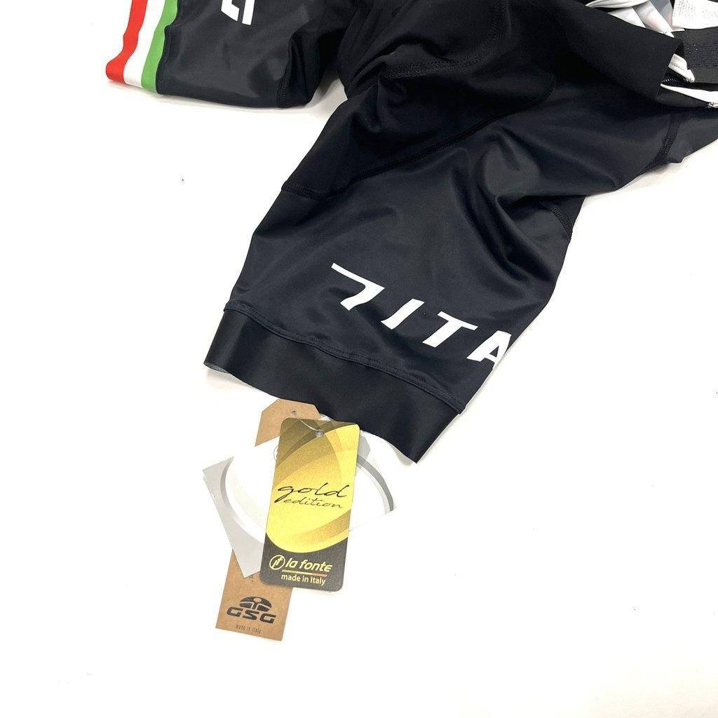 7ITA Dart X Bibshorts Black | ポケット付き究極のビブショーツ