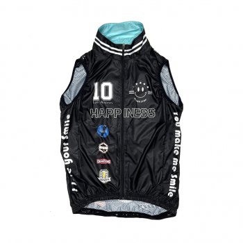 7ITA 10th Smile Gilet Black<img class='new_mark_img2' src='https://img.shop-pro.jp/img/new/icons13.gif' style='border:none;display:inline;margin:0px;padding:0px;width:auto;' />