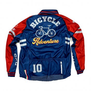 7ITA Adventure Bicycle  Jacket Navy/Red<img class='new_mark_img2' src='https://img.shop-pro.jp/img/new/icons14.gif' style='border:none;display:inline;margin:0px;padding:0px;width:auto;' />