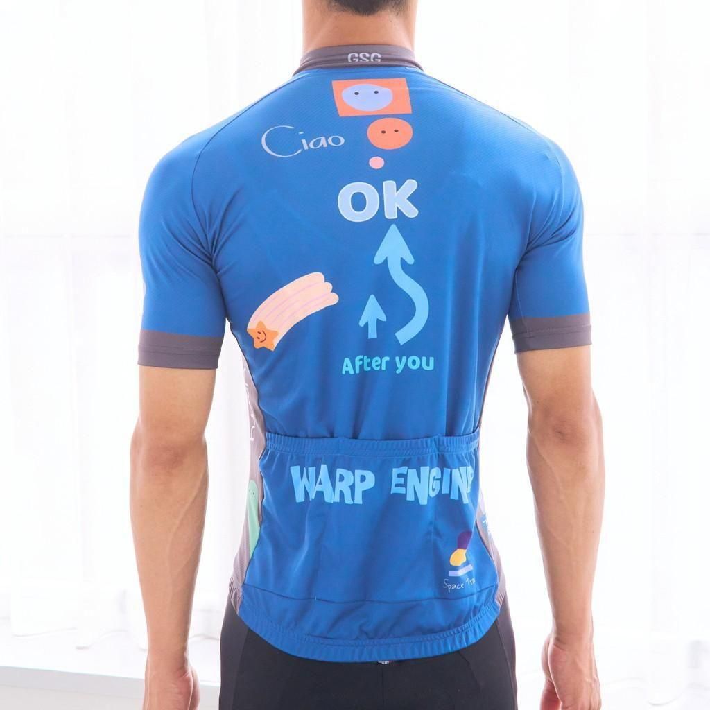 WEST. ウェッシャーツ!!!!!!! 青 7ITA UFO Jersey Navy | サイクリングウェア - 7 BiCYCLE Products