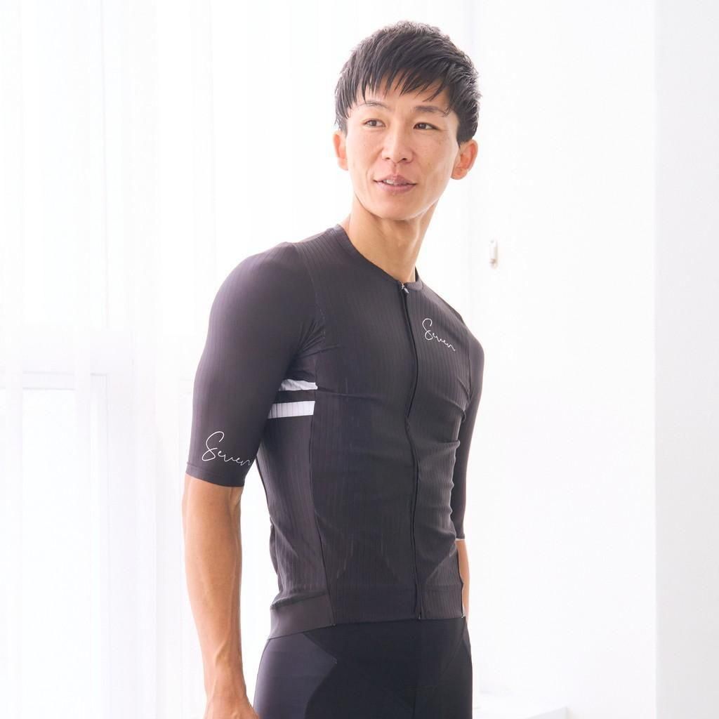 春夏 7ITA Race Jersey Black | 春夏ウェア - 7 BiCYCLE Products