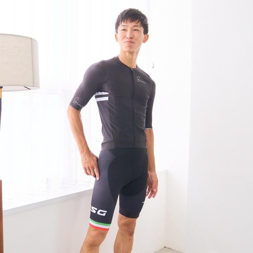  2025 ジャージ　size-L 美品 45) 2025水野 翼 キャラクターサイクルジャージ（メッシュ生地